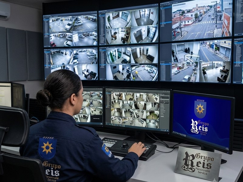 Central de monitoramento da Reis Personalité